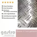 Alu Riffelblech Duett im Zuschnitt AlMg3 (EN AW 5754 H114)
